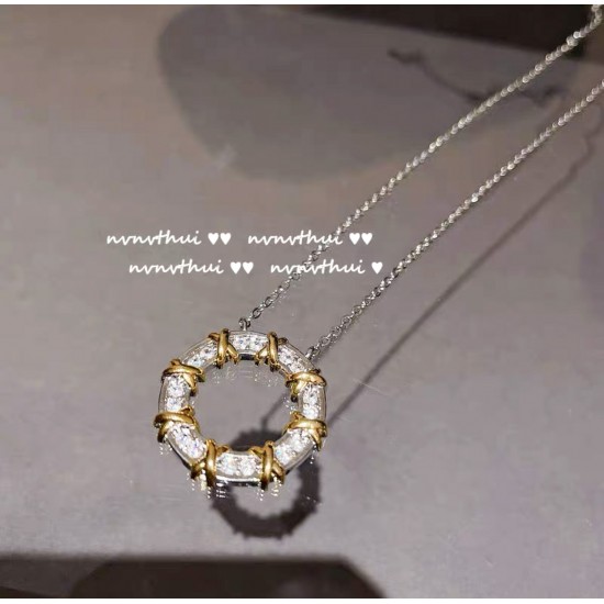 Tiffany & Co.Platinum Necklace For Women Pendant Jewellery Tiffany & Co.Platinum Necklace For Women Pendant Jewellery