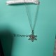 Tiffany & Co.Silver Snowflake Hollow Necklace For Women Jewellery Tiffany & Co.Silver Snowflake Hollow Necklace For Women Jewellery