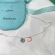 Tiffany & Co.Silverpink Double Heart Necklace For Women Pendant Jewellery Tiffany & Co.Silverpink Double Heart Necklace For Women Pendant Jewellery