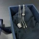 APM Monaco 925 Silver Ring Necklace Women Jewellery APM Monaco 925 Silver Ring Necklace Women Jewellery