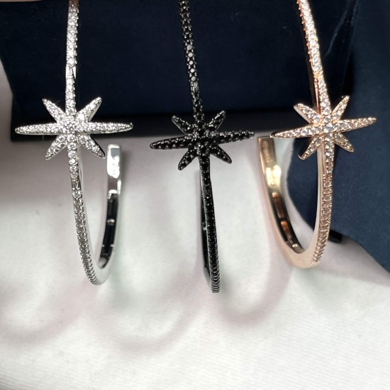 APM Monaco Black Diamond Bracelet Women Jewellery APM Monaco Black Diamond Bracelet Women Jewellery
