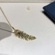 APM Monaco Earrings With Golden Feathers Women Jewellery APM Monaco Earrings With Golden Feathers Women Jewellery