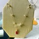 5683933 Swarovski Iconic Swan Gold Red Necklace Jewelry 5683933 Swarovski Iconic Swan Gold Red Necklace Jewelry